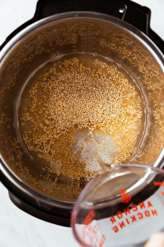 Instant Pot Steel Cut Oats Recipe Love and Lemons