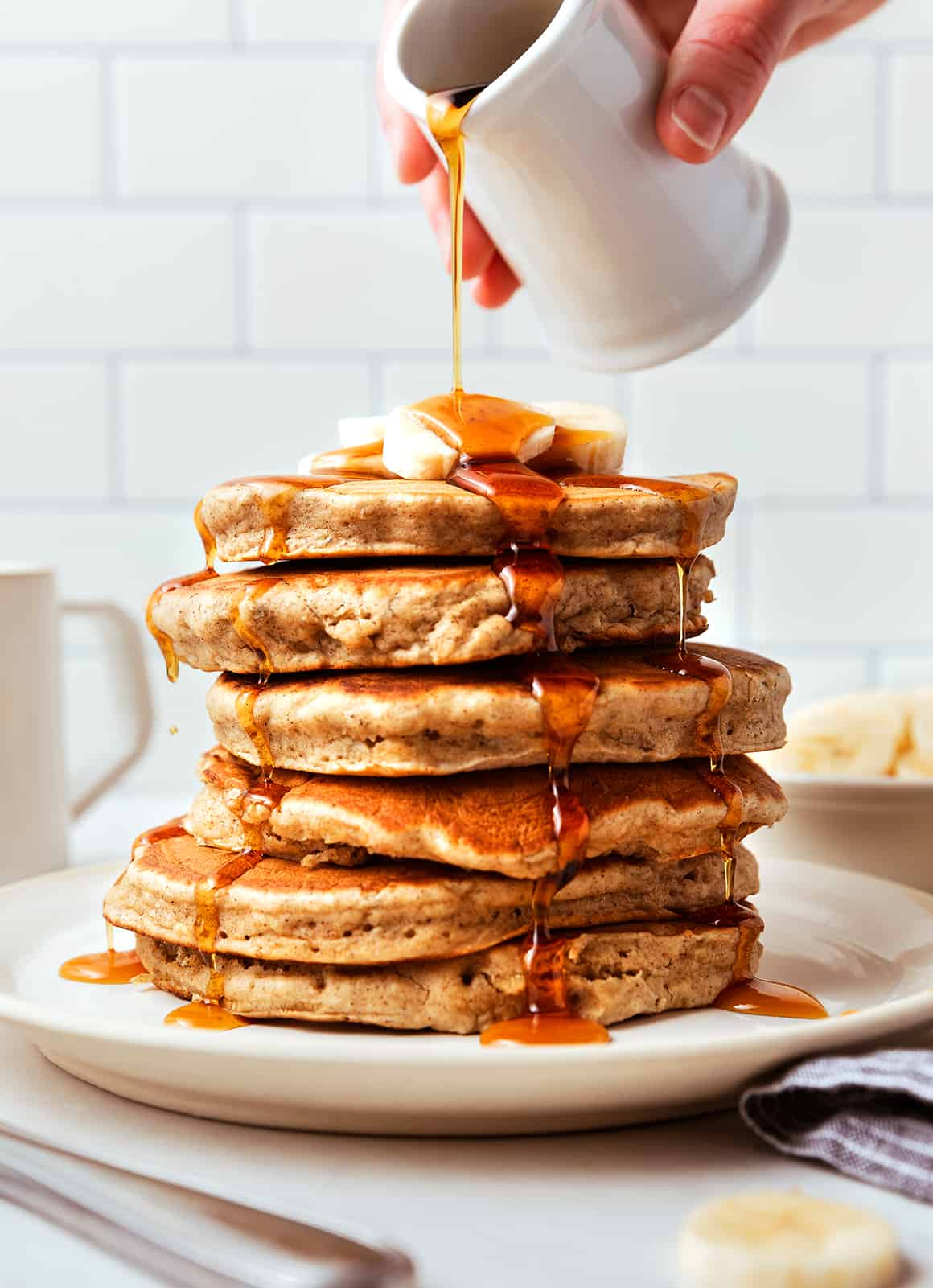 Banana Pancakes Recipe - Love and Lemons