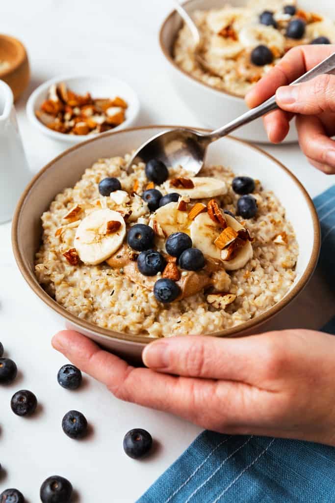 Instant Pot Steel Cut Oats Recipe Love and Lemons