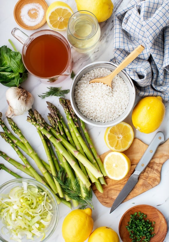 Asparagus Risotto Recipe Love and Lemons