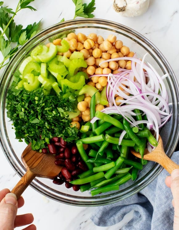 Three Bean Salad Recipe Love and Lemons