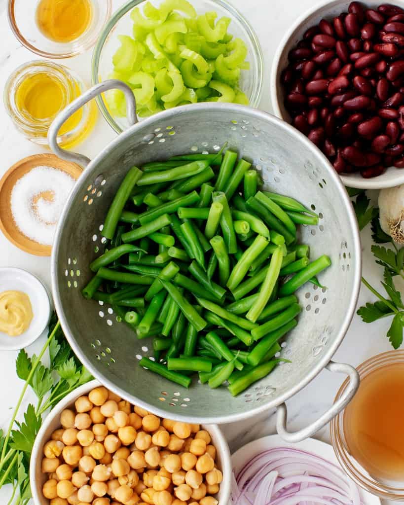 Three Bean Salad Recipe Love and Lemons