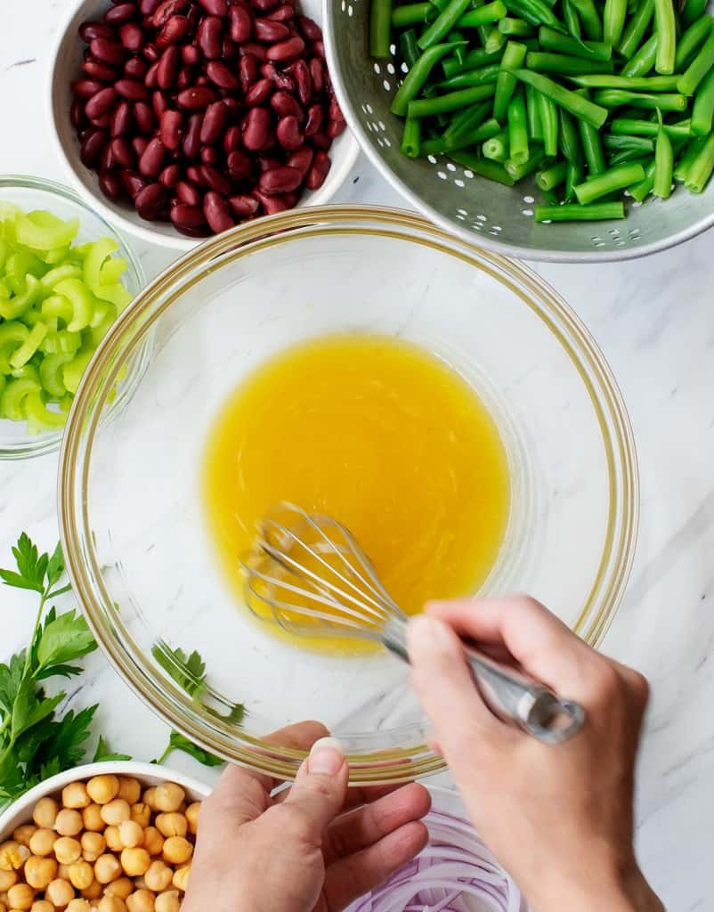 Three Bean Salad Recipe Love and Lemons