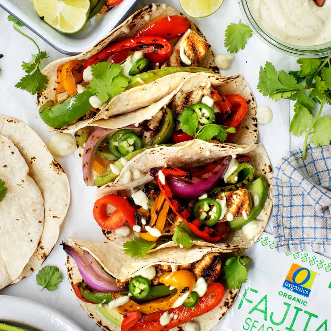 Vegan Fajita Ranch Tacos Recipe Love and Lemons