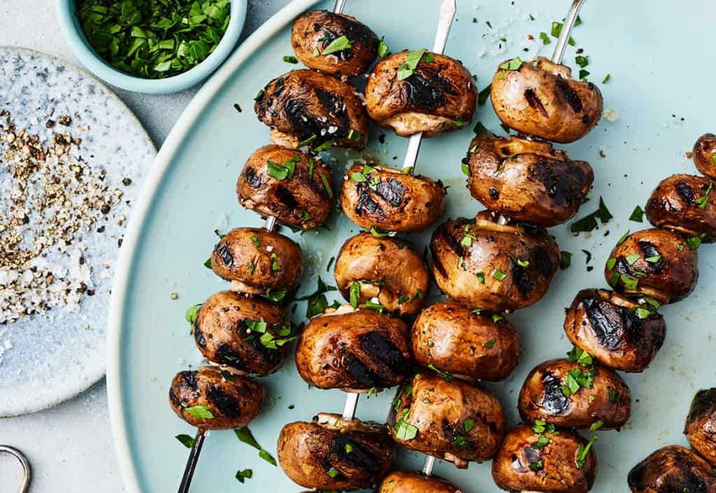 Grilled Mushrooms Recipe Love and Lemons