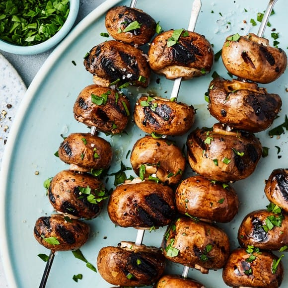 Grilled Mushrooms Recipe Love and Lemons