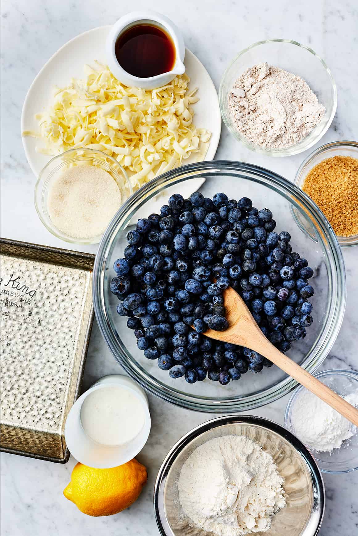 Blueberry cobbler recipe ingredients