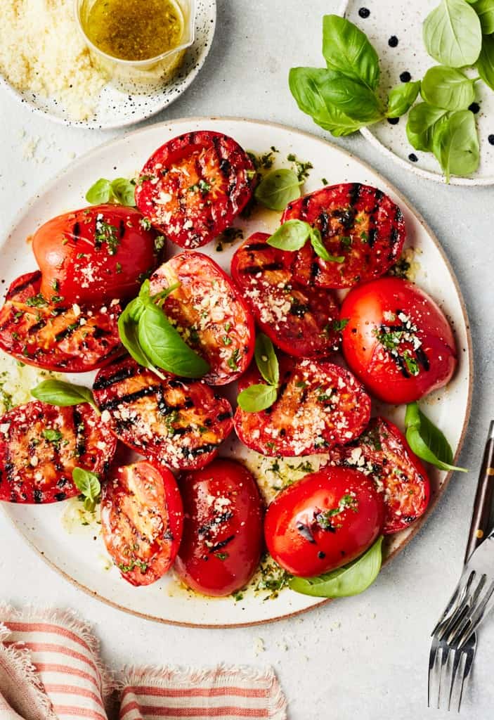 Grilled Tomatoes Recipe Love and Lemons