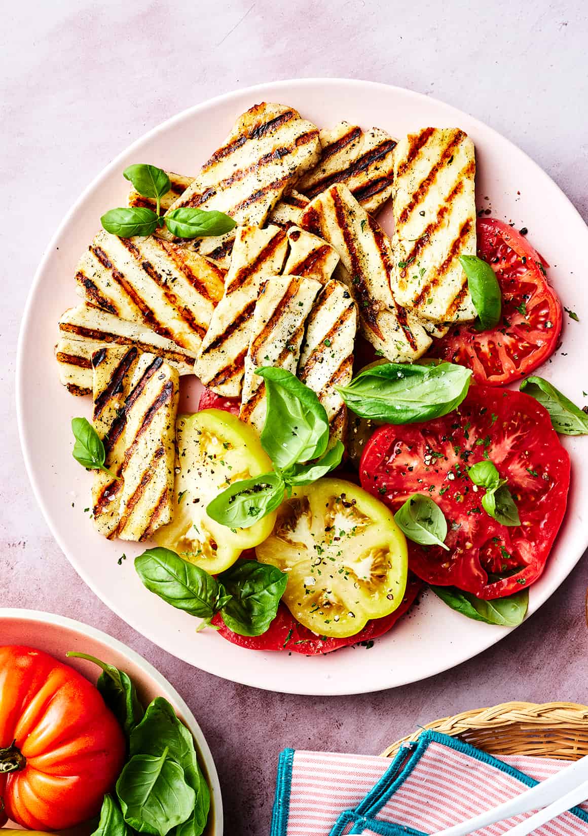 Grilled Halloumi Cheese