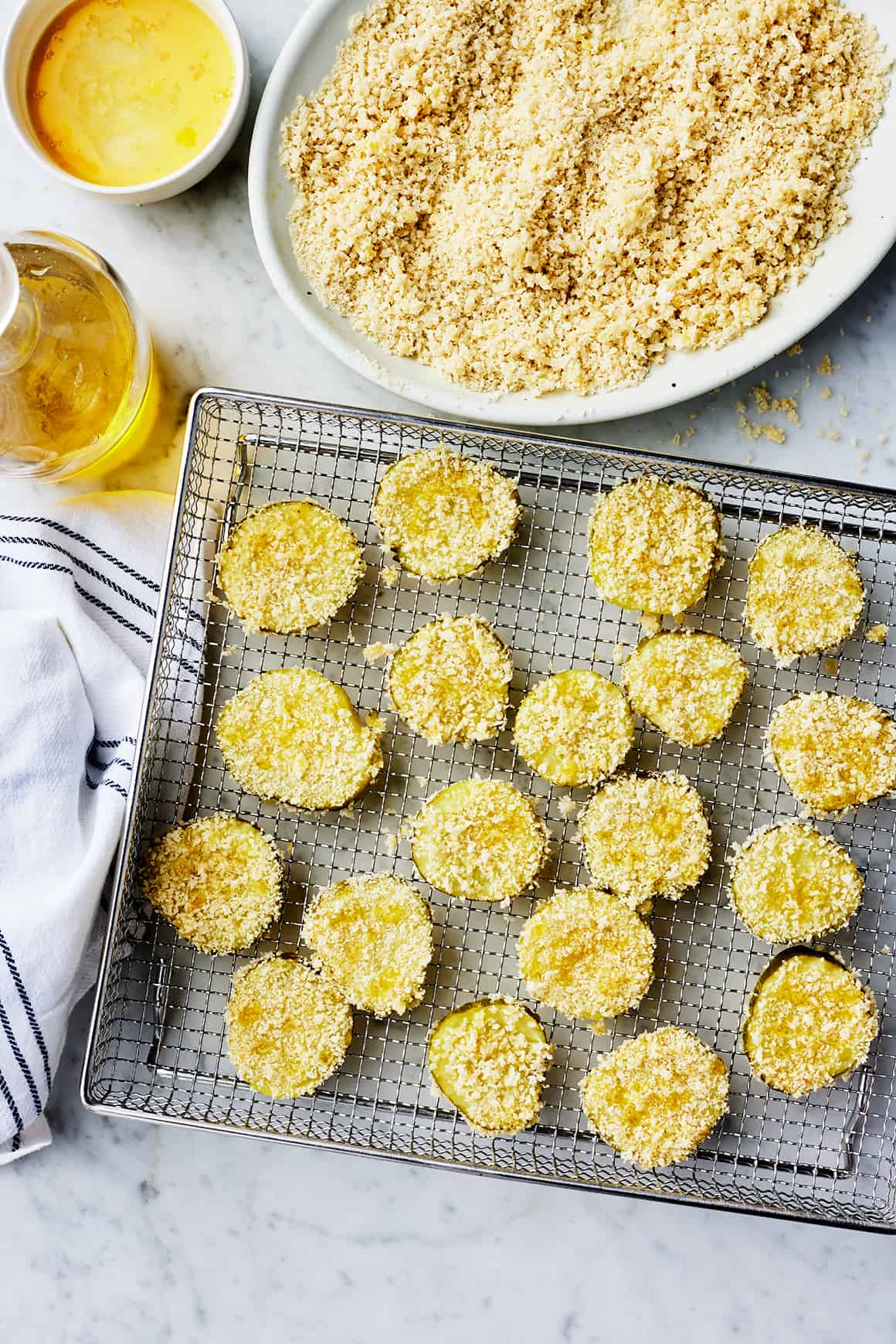 Air Fryer Fried Pickles Recipe Love and Lemons