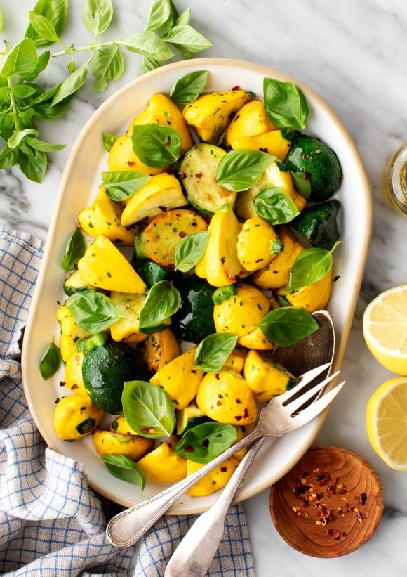 Sautéed Patty Pan Squash Recipe Love and Lemons