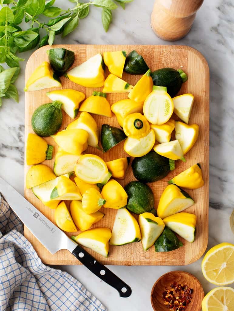 Sautéed Patty Pan Squash Recipe Love and Lemons