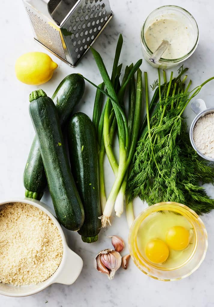 Zucchini Fritters Recipe Love and Lemons