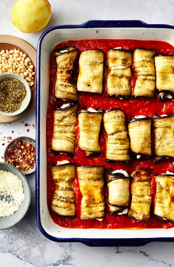 Eggplant Rollatini Recipe Love and Lemons