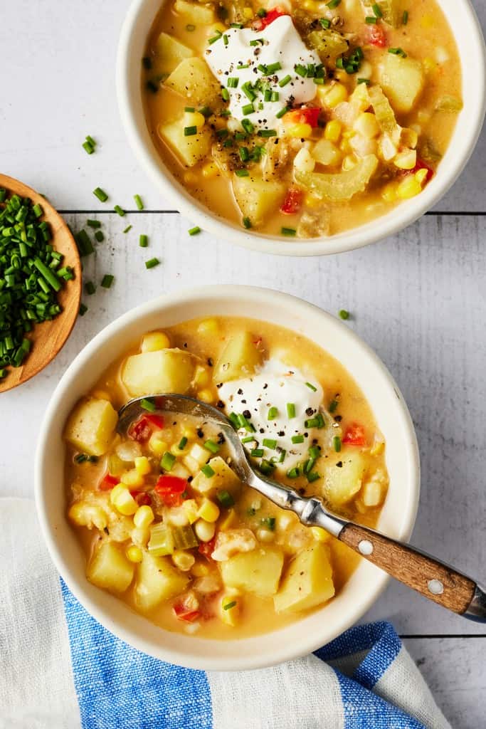 Corn Chowder Recipe Love and Lemons