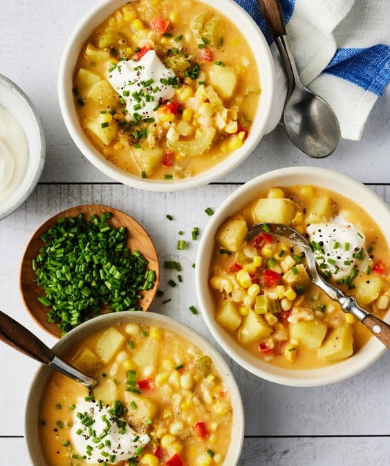Vegan Corn Chowder Recipe Love and Lemons