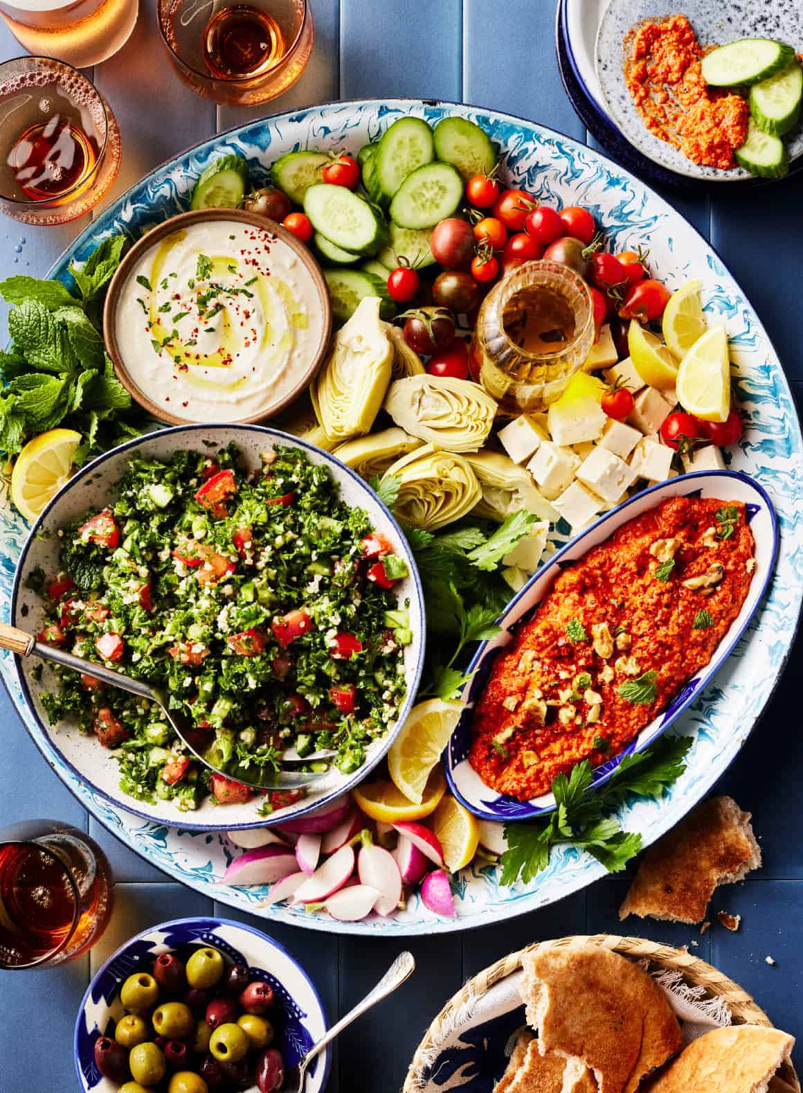 Mezze platter