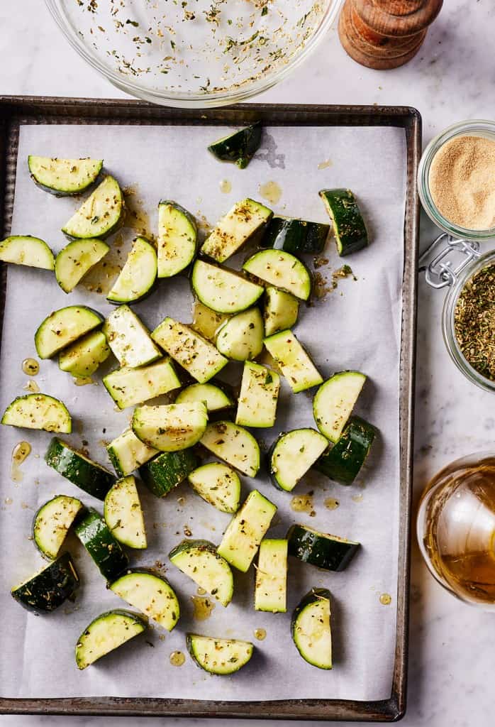 Roasted Zucchini Recipe Love and Lemons