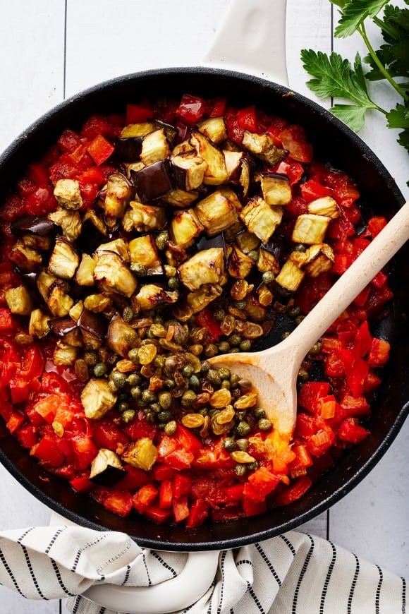 Eggplant Caponata Recipe Love And Lemons