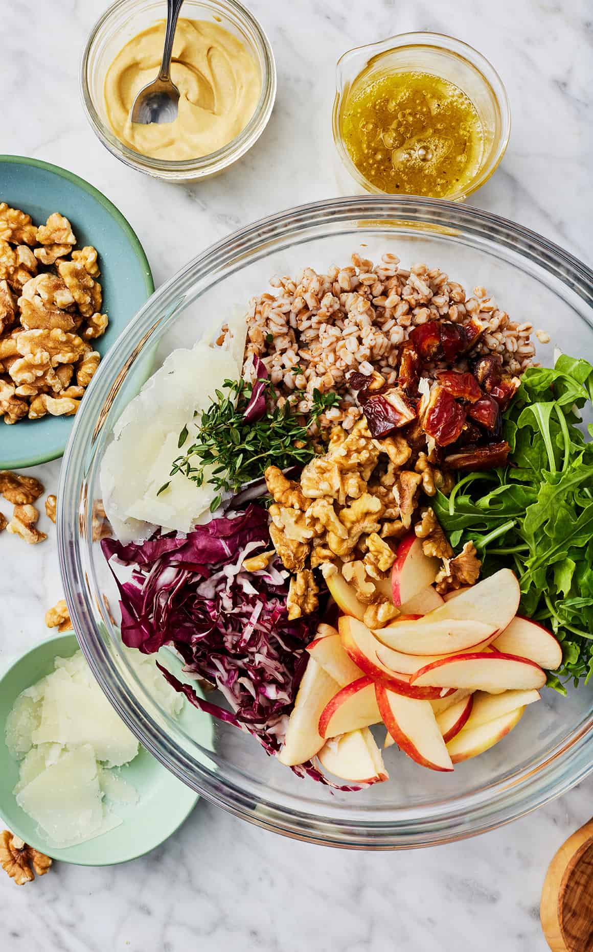 Simple Wheat Berry Lunch Bowl  The In Fine Balance Food Blog