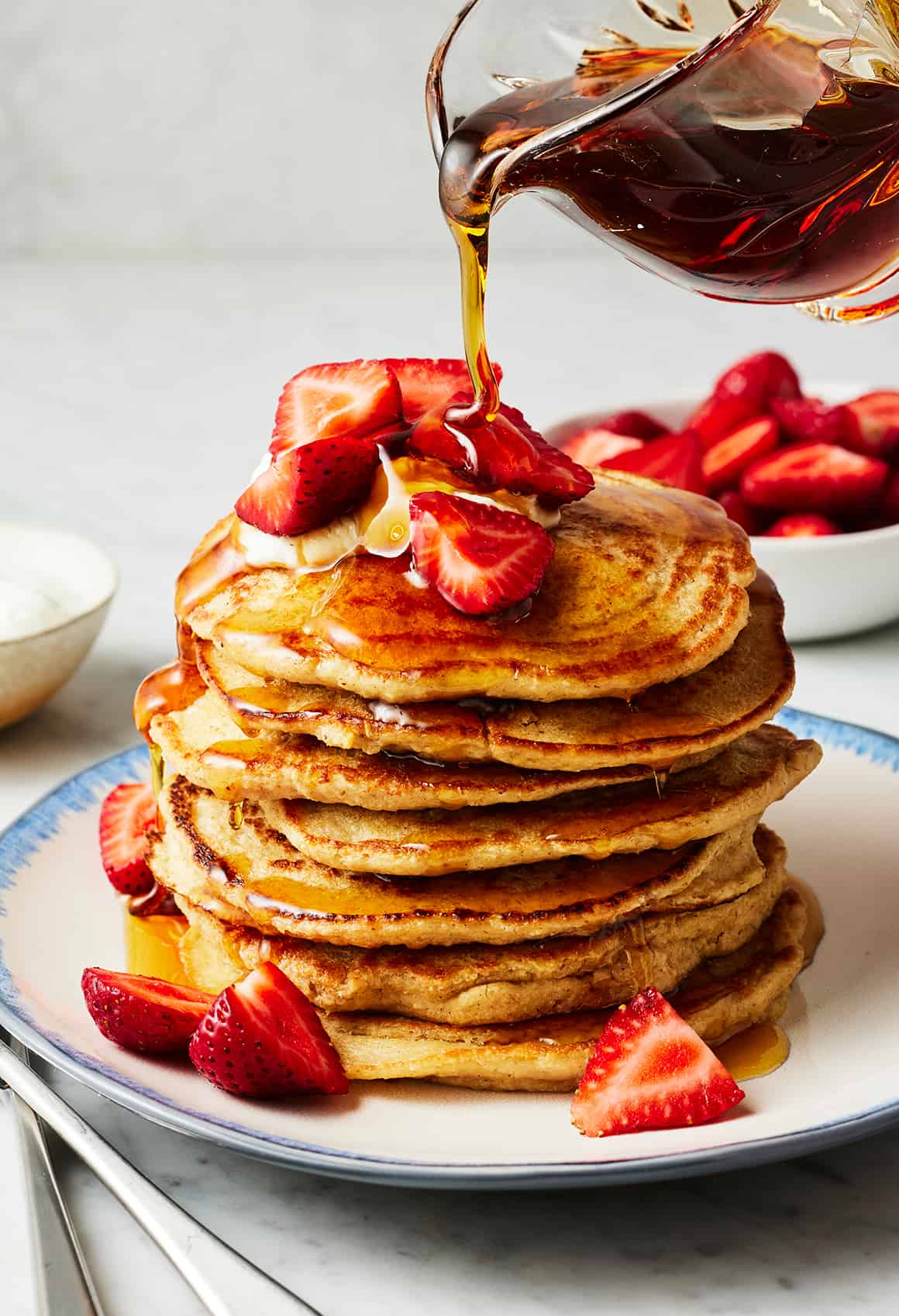 Carrot Cake Pancakes - The Conscious Plant Kitchen