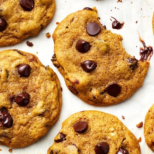 Pumpkin Chocolate Chip Cookies-image