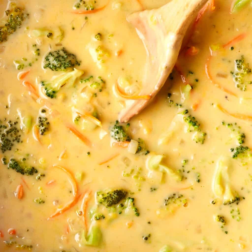 Broccoli Cheddar Soup Recipe Love and Lemons