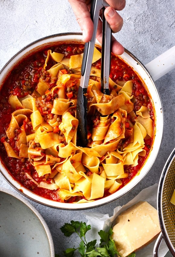 Lentil Pasta Recipe Love And Lemons