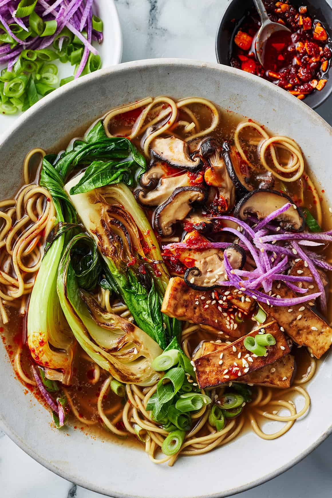 Smoky Vegan Ramen - Full of Plants