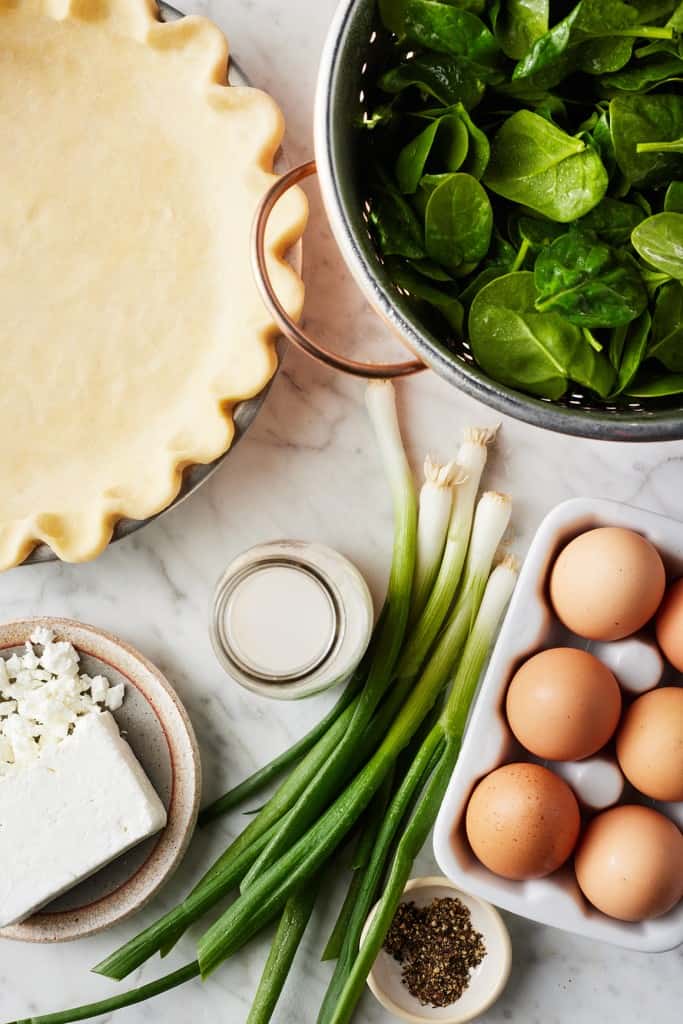Spinach Quiche Recipe Love and Lemons