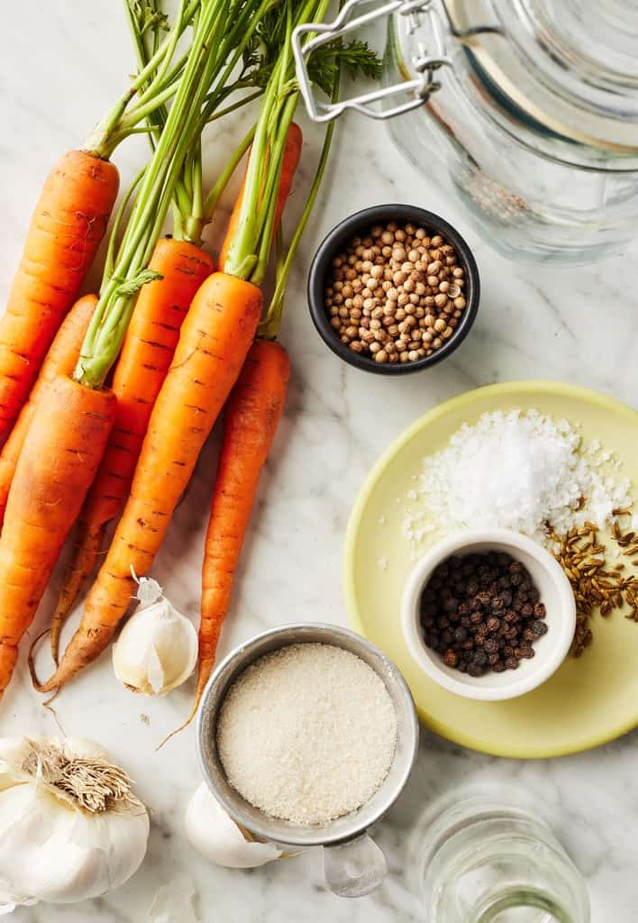 Quick Pickled Carrots Recipe Love and Lemons