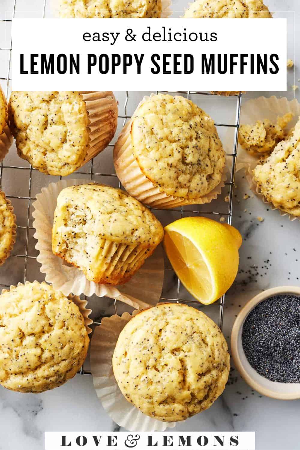 Lemon Poppy Seed Muffins Recipe Love and Lemons