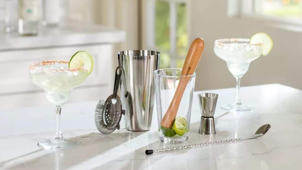 Stainless Steel Hammered Cocktail Shaker - Threshold™ : Target