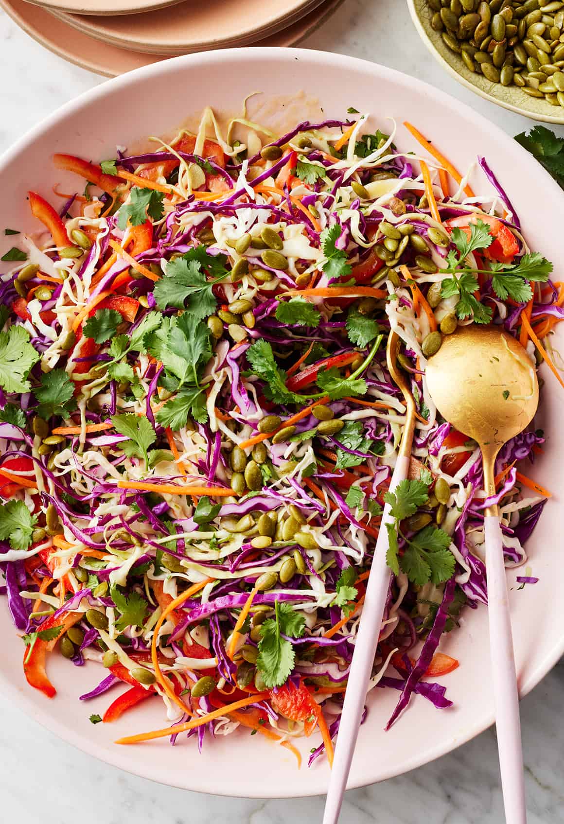 Shredded Cabbage Slaw Recipe