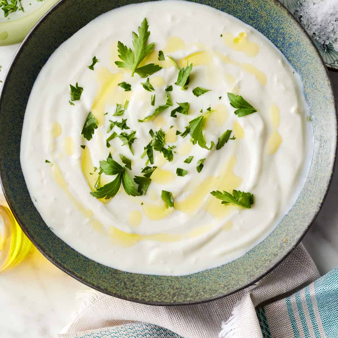 Homemade Garlic Yogurt Sauce Recipe - The Odehlicious