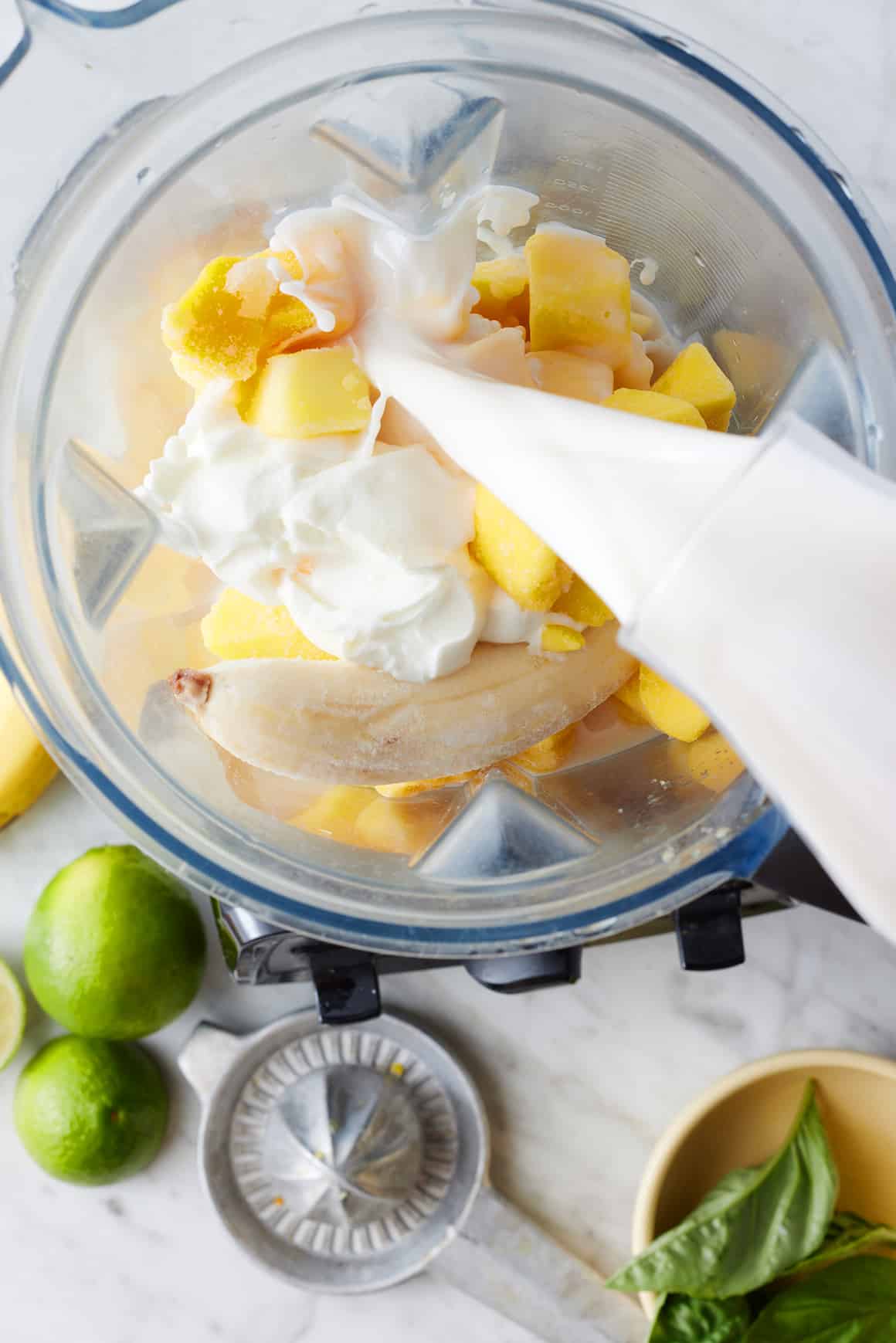 Mango And Banana Smoothie Ice Blocks: Easy in The Thermomix