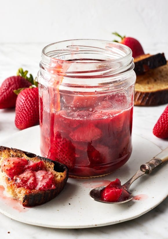 Strawberry Compote Recipe Love and Lemons