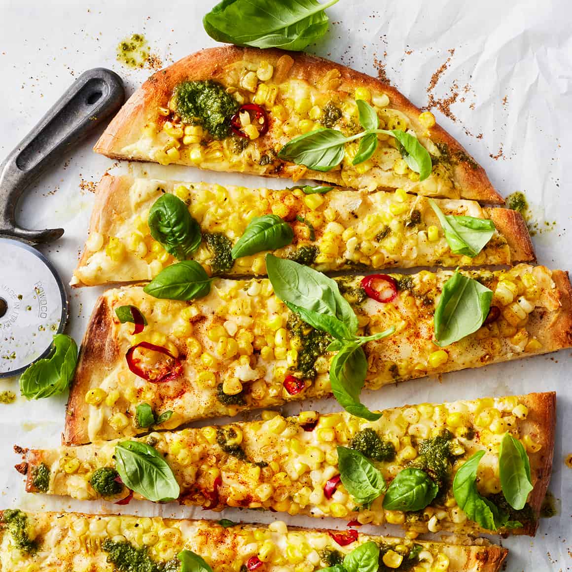 Corn pizza recipe