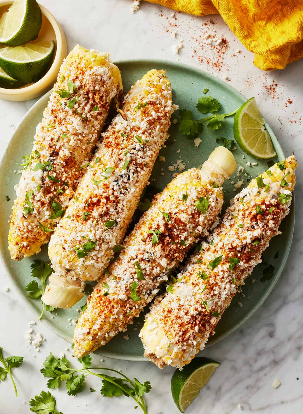 Grilled Mexican Street Corn