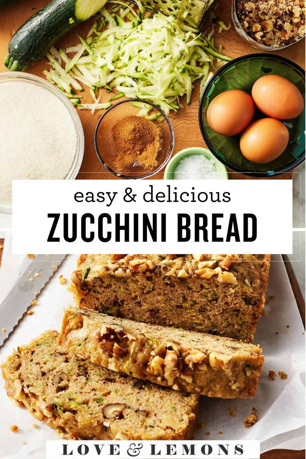 Zucchini Bread Recipe Love and Lemons