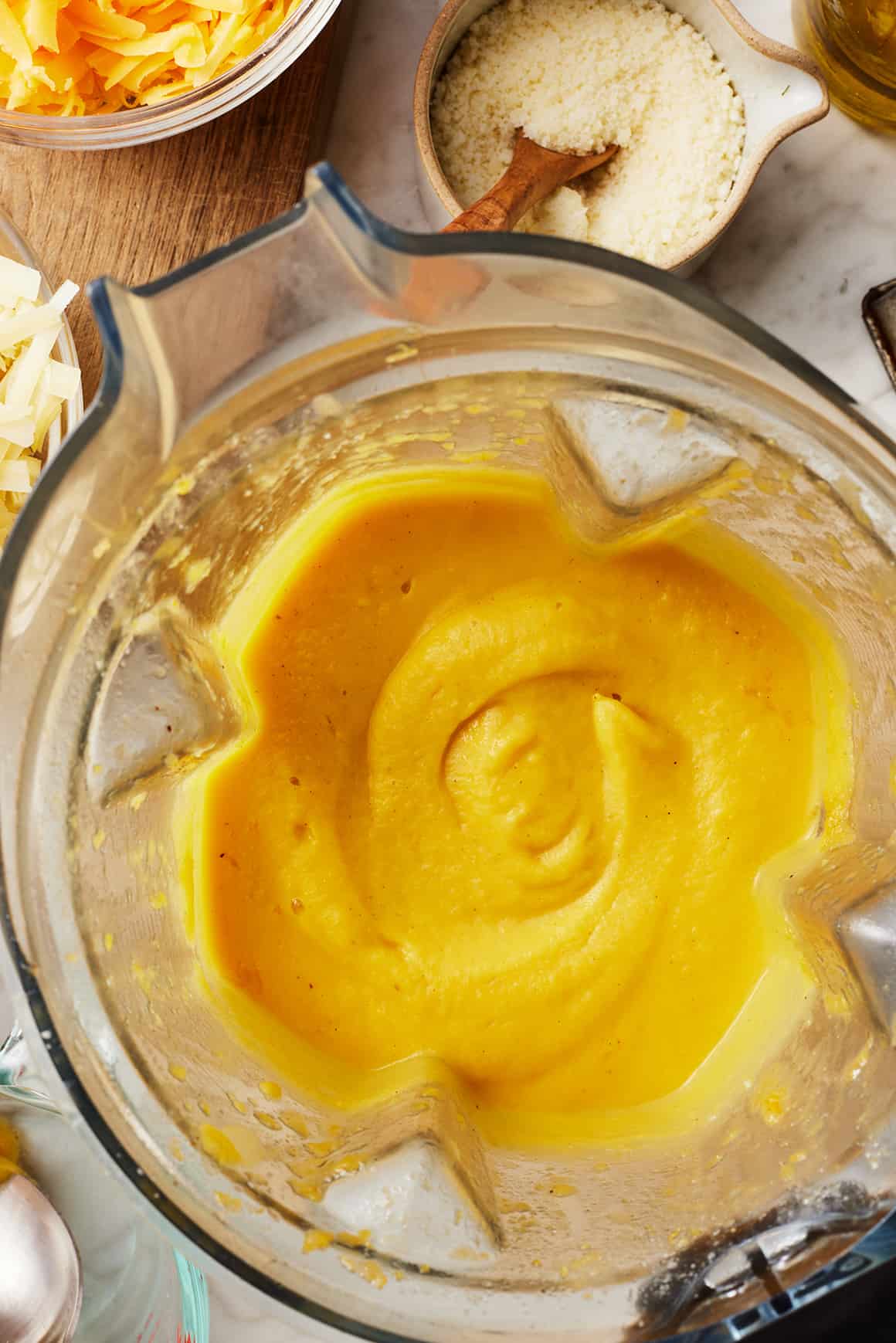 Creamy butternut squash puree