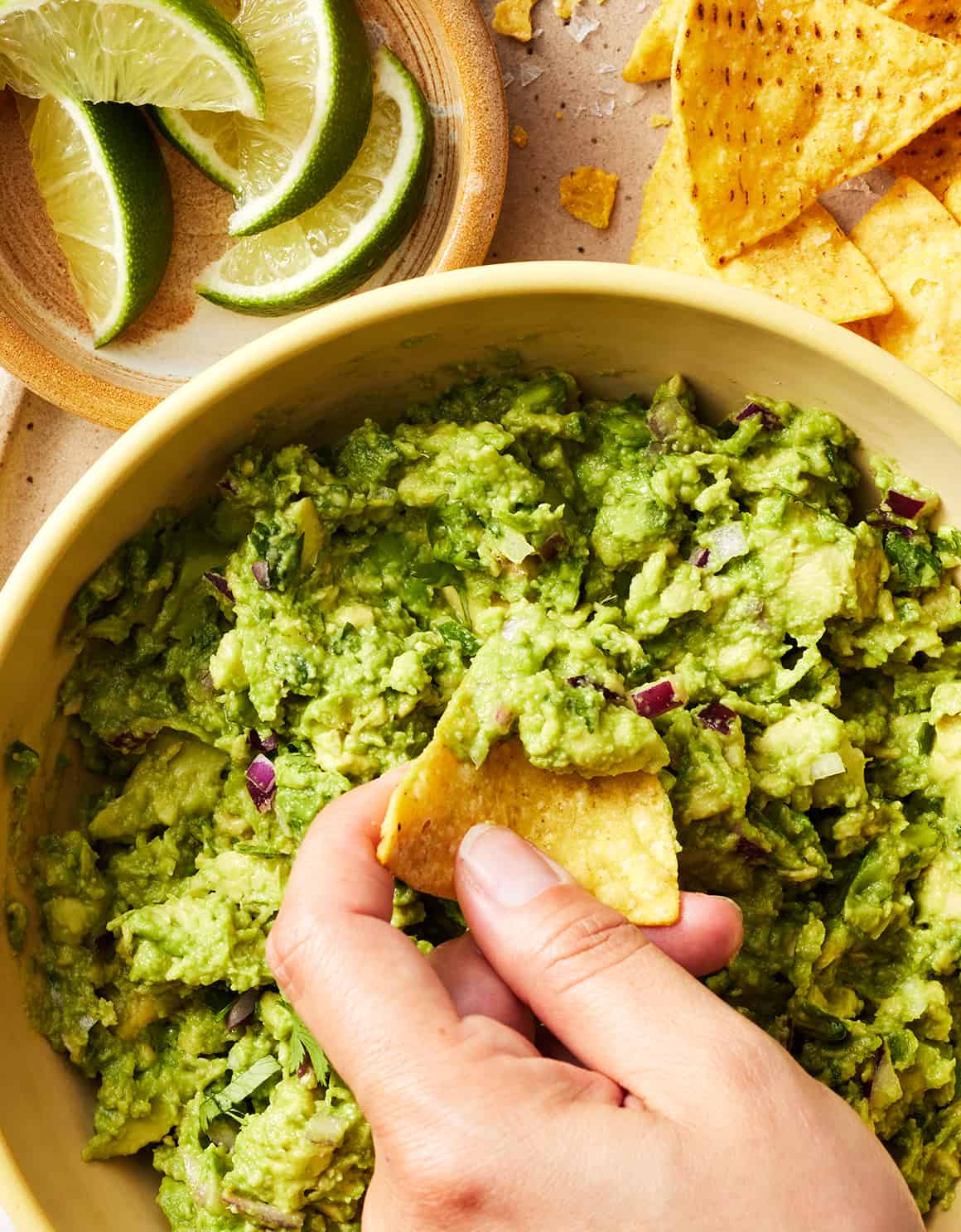 Easy Guacamole Recipe - Planted in the Kitchen