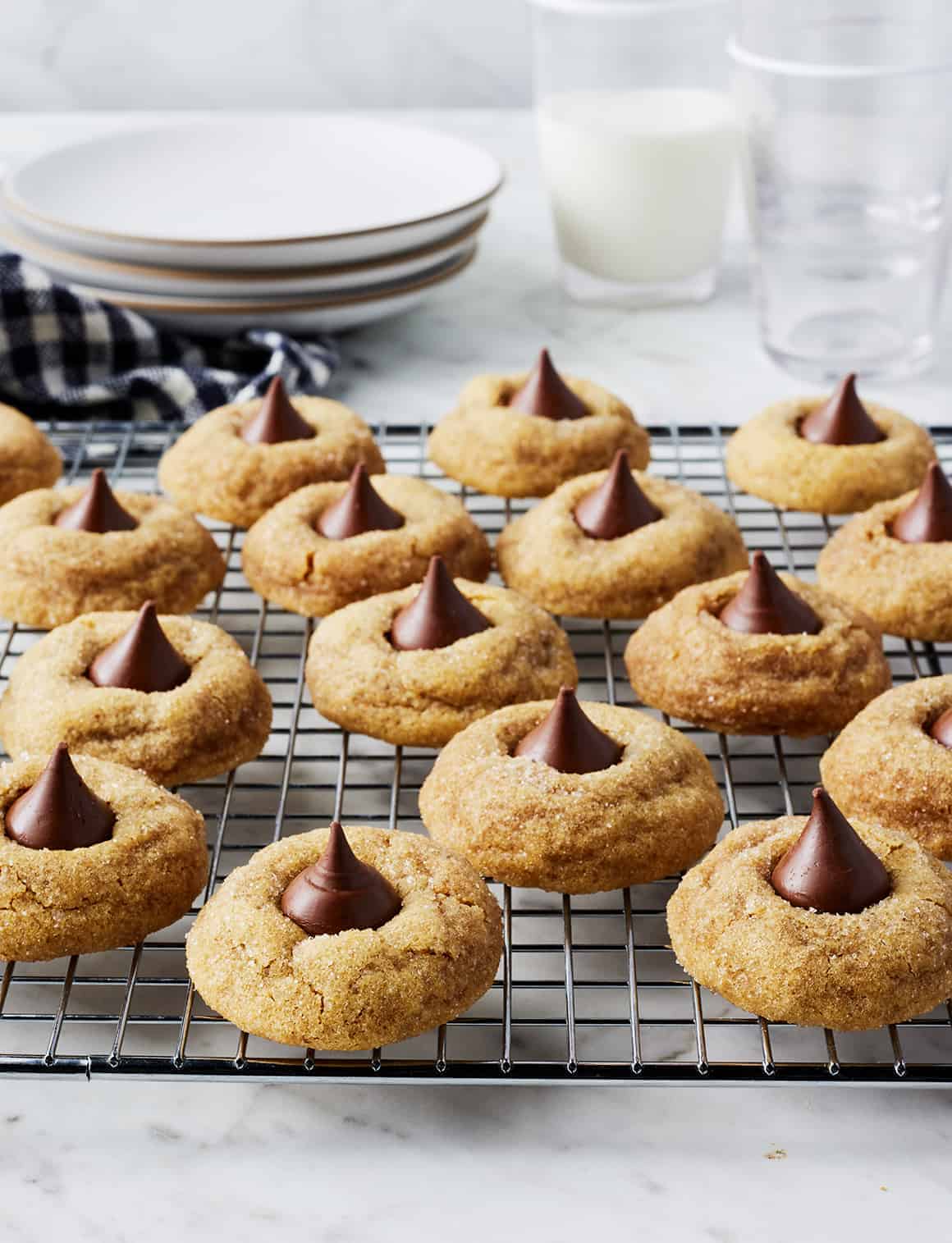 Peanut butter blossoms