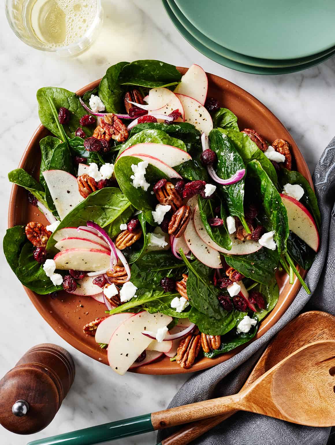 Spinach salad