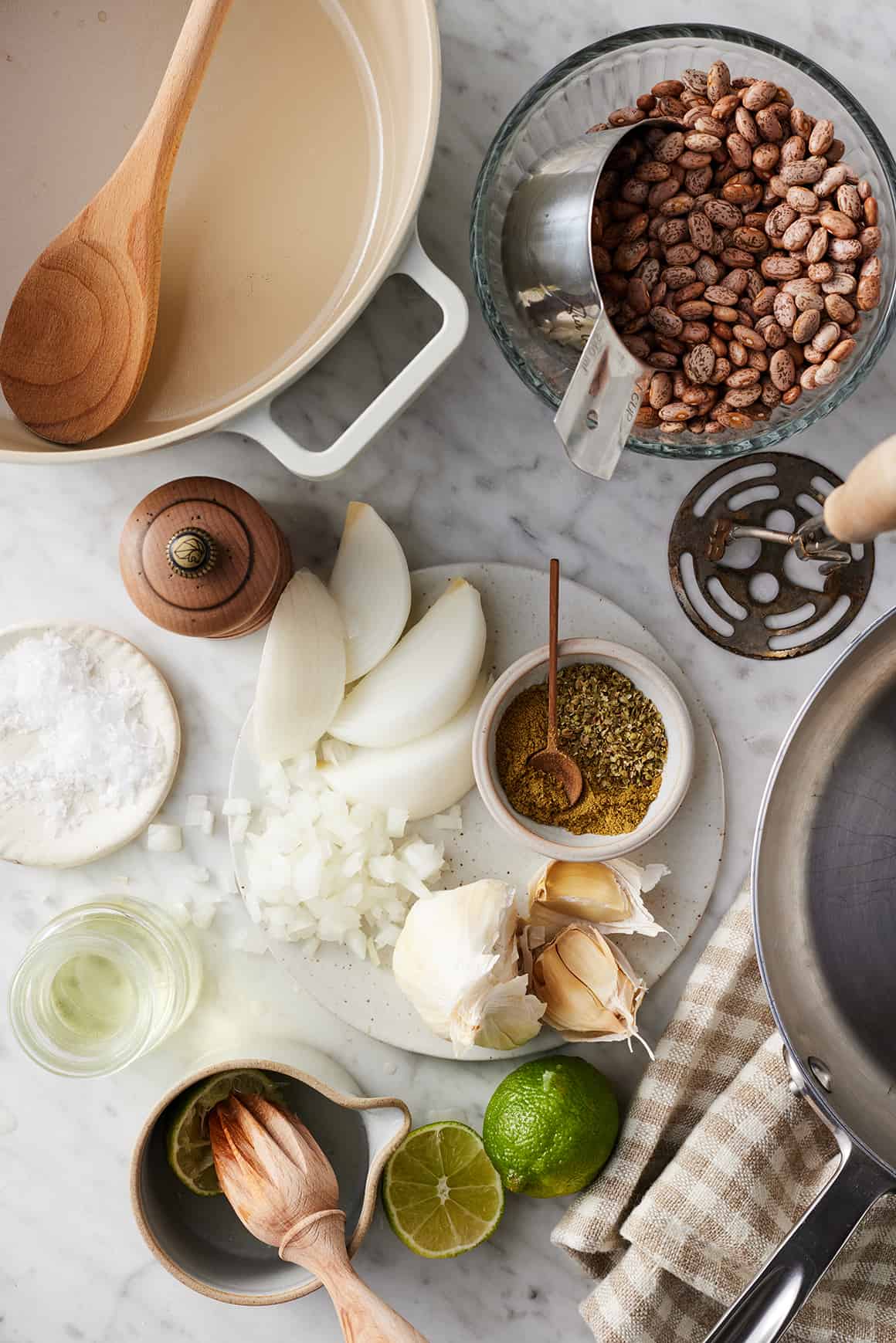 Refried beans recipe ingredients