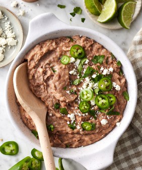 Refried beans recipe