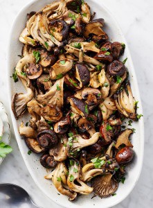 Roasted Mushrooms Recipe - Love and Lemons