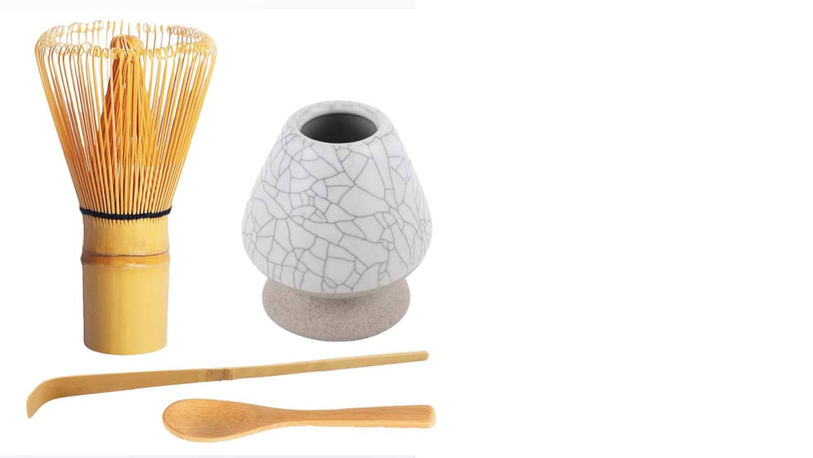 Matcha whisk set
