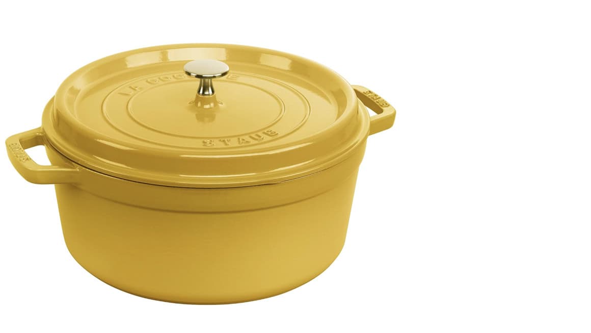 Best Mother's Day gifts - Yellow Staub Dutch oven