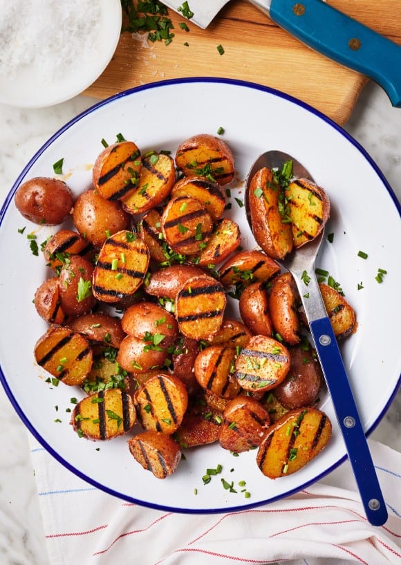 Grilled potatoes - best BBQ sides